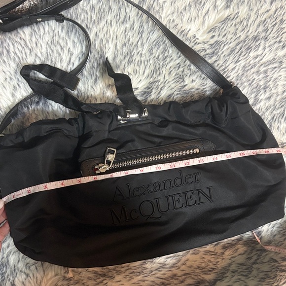Alexander McQueen Black Nylon Duffel Bag - Picture 6 of 9